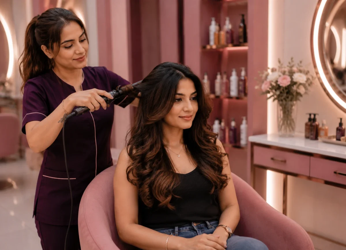 Hair Styling Modern look